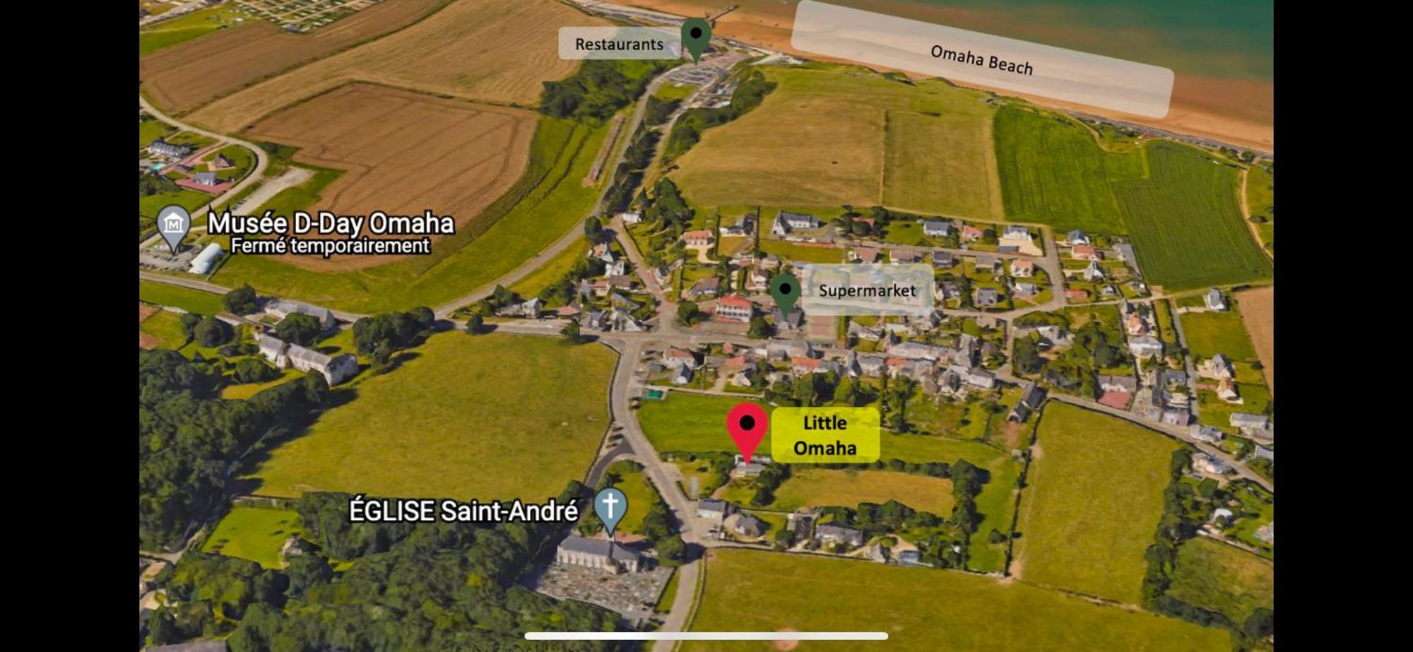 Villa Little Omaha à Vierville-sur-Mer Extérieur photo